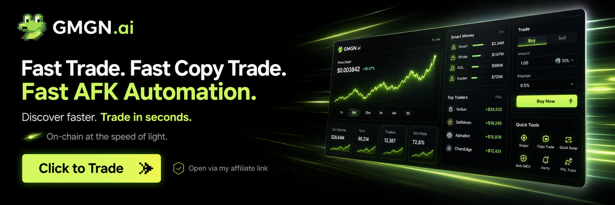 GMGN.ai Solana meme trading tools